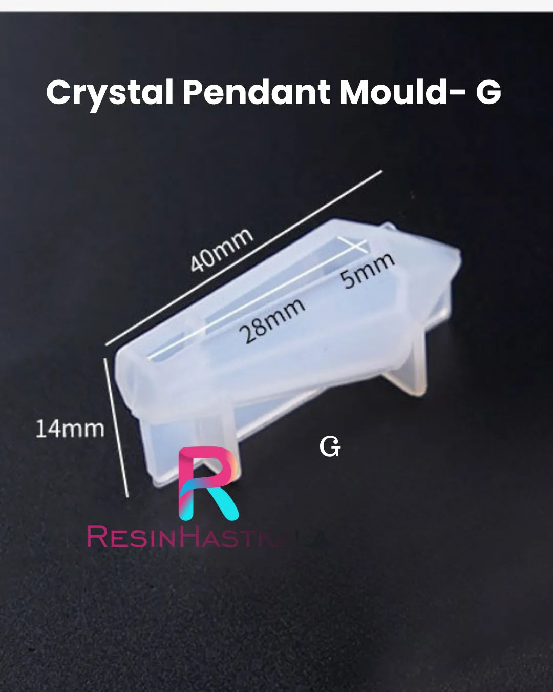 Crystal Pendant Mould- G