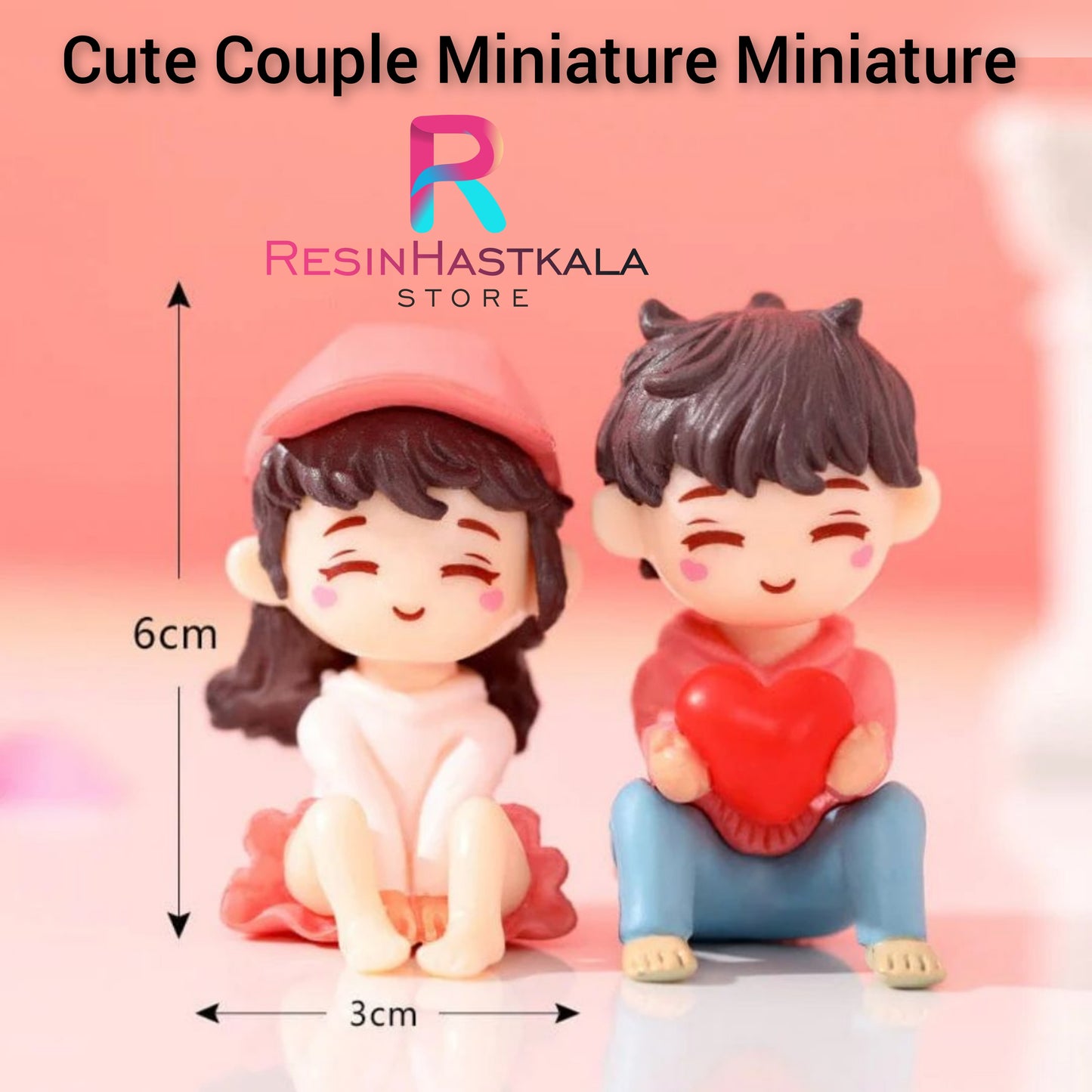 Cute Couple Miniature Miniature