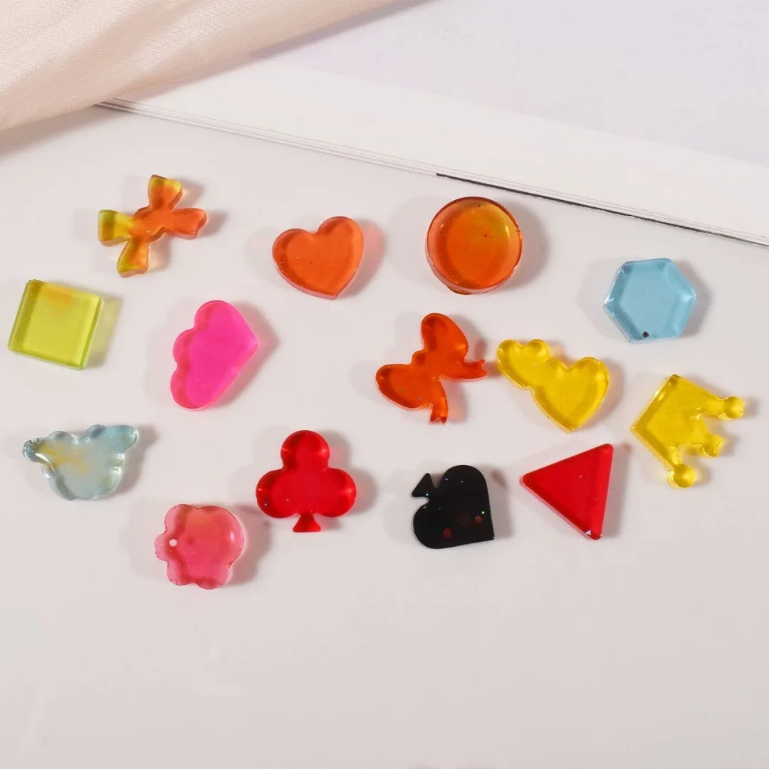 20 Cavity Flower Earrings Silicone Mould for DIY Resin, Jewellery & Earring Making