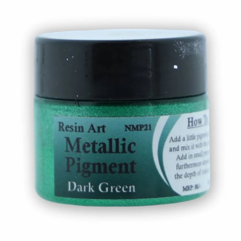 Dark Green Metallic Pigment (20 Gram)