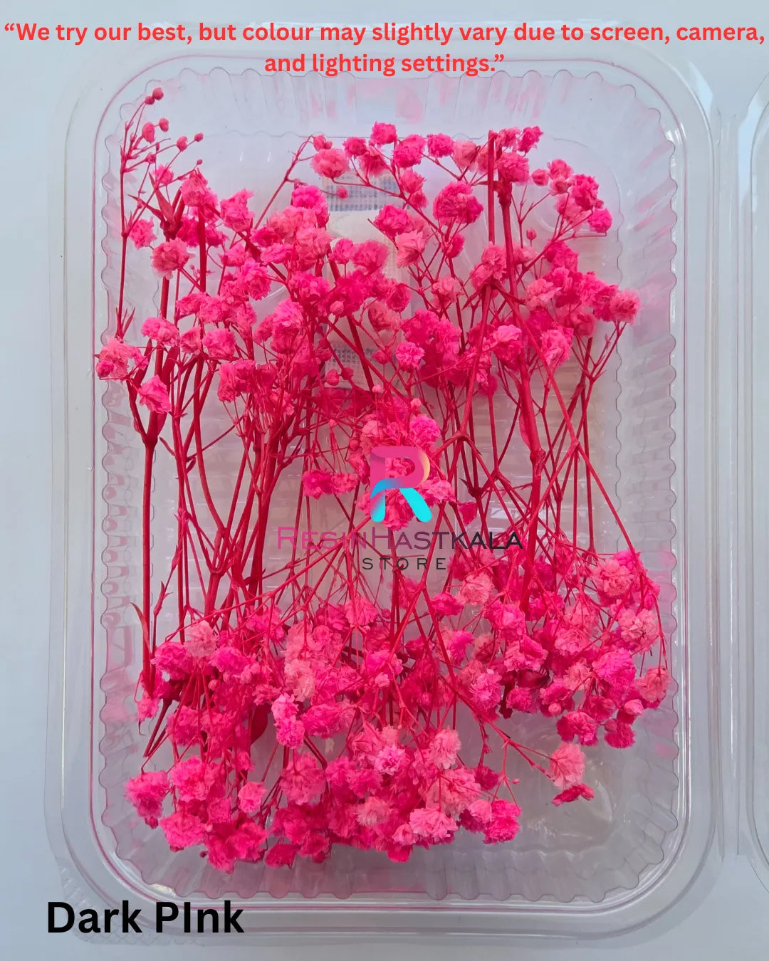 Dark PInk Gypsy Dried Flower Box