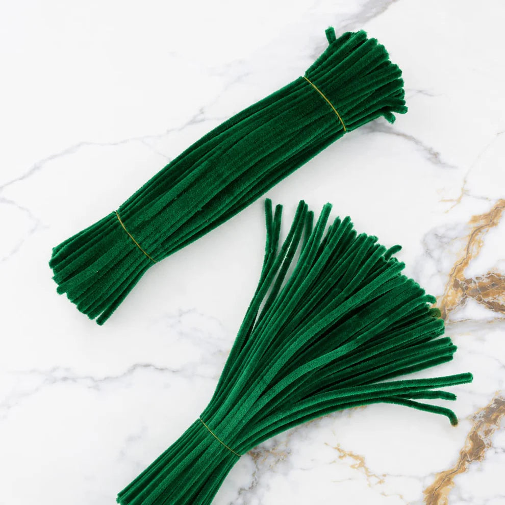 8 mm Premium Pipe Cleaners for Flower Making &  Diy Crafts Projects  – 100 Pcs (Approx.)