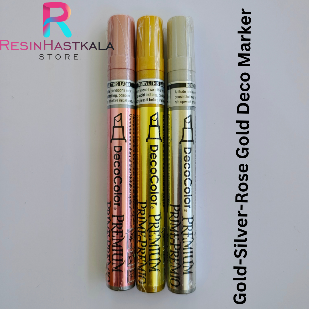 Deco Marker Combo (Gold,Silver,Rose gold)