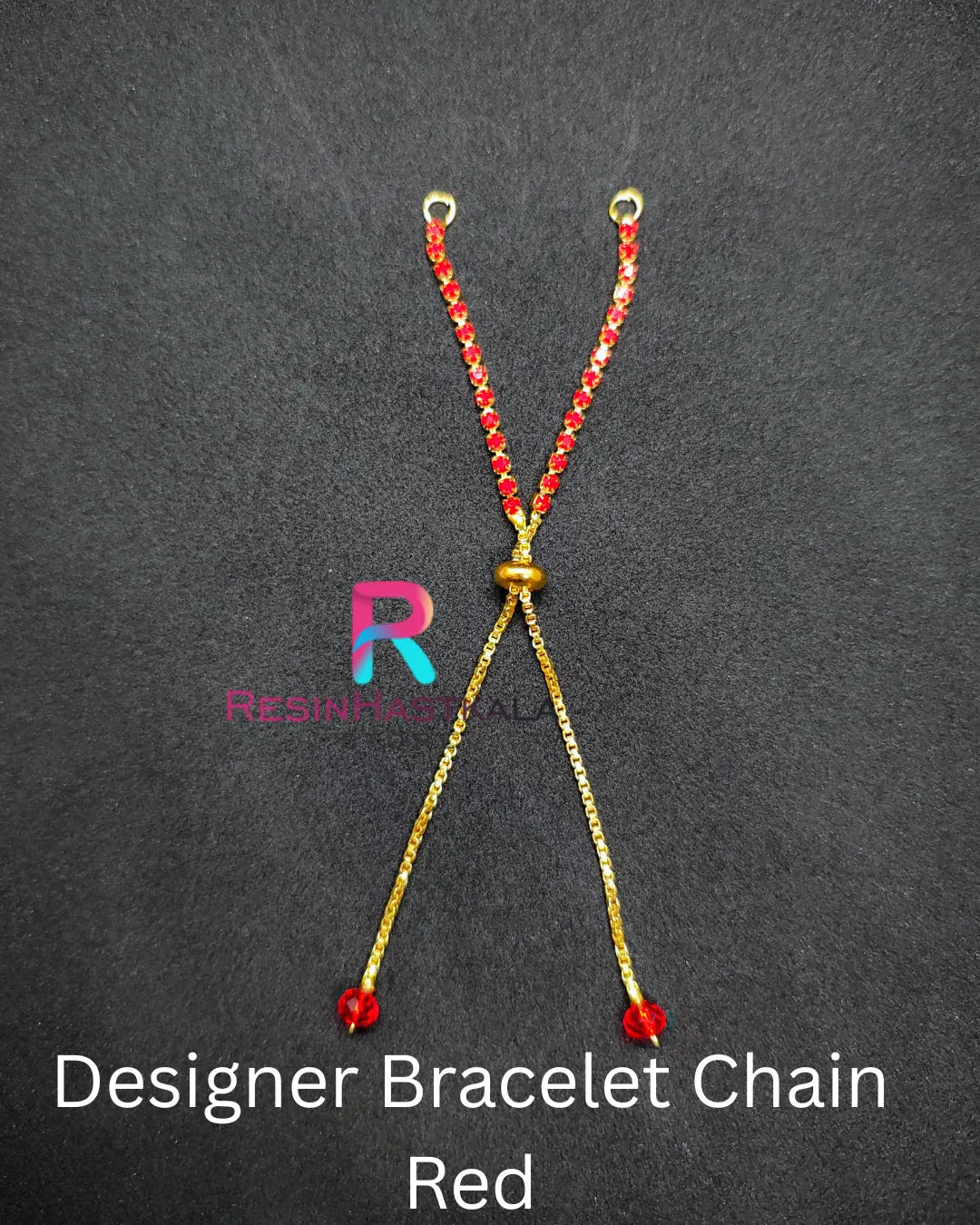 Designer Bracelet Chain Red