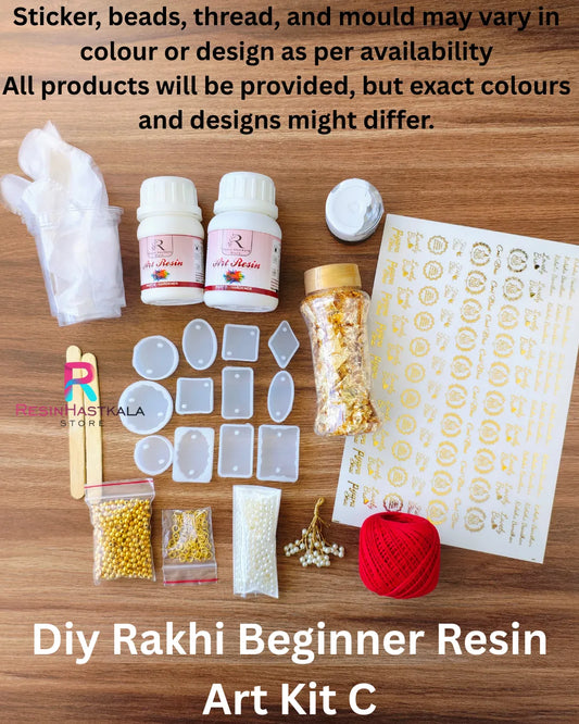 Diy Rakhi Beginner Resin Art Kit C