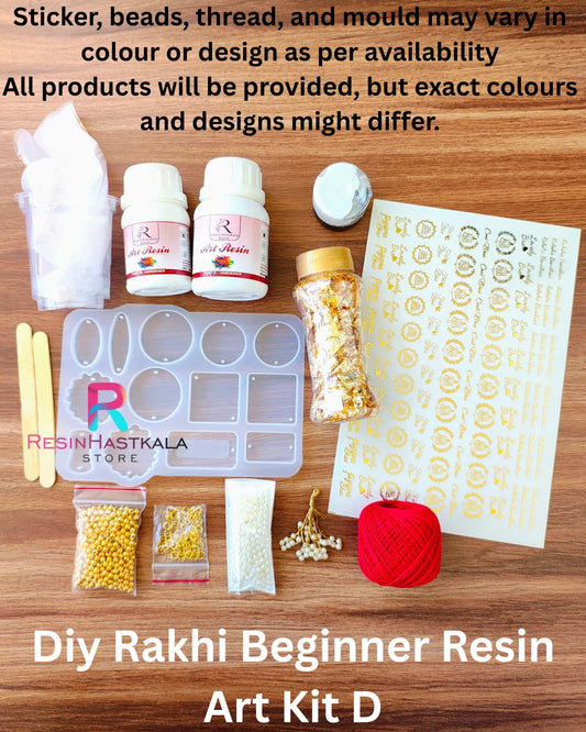 Diy Rakhi Beginner Resin Art Kit D