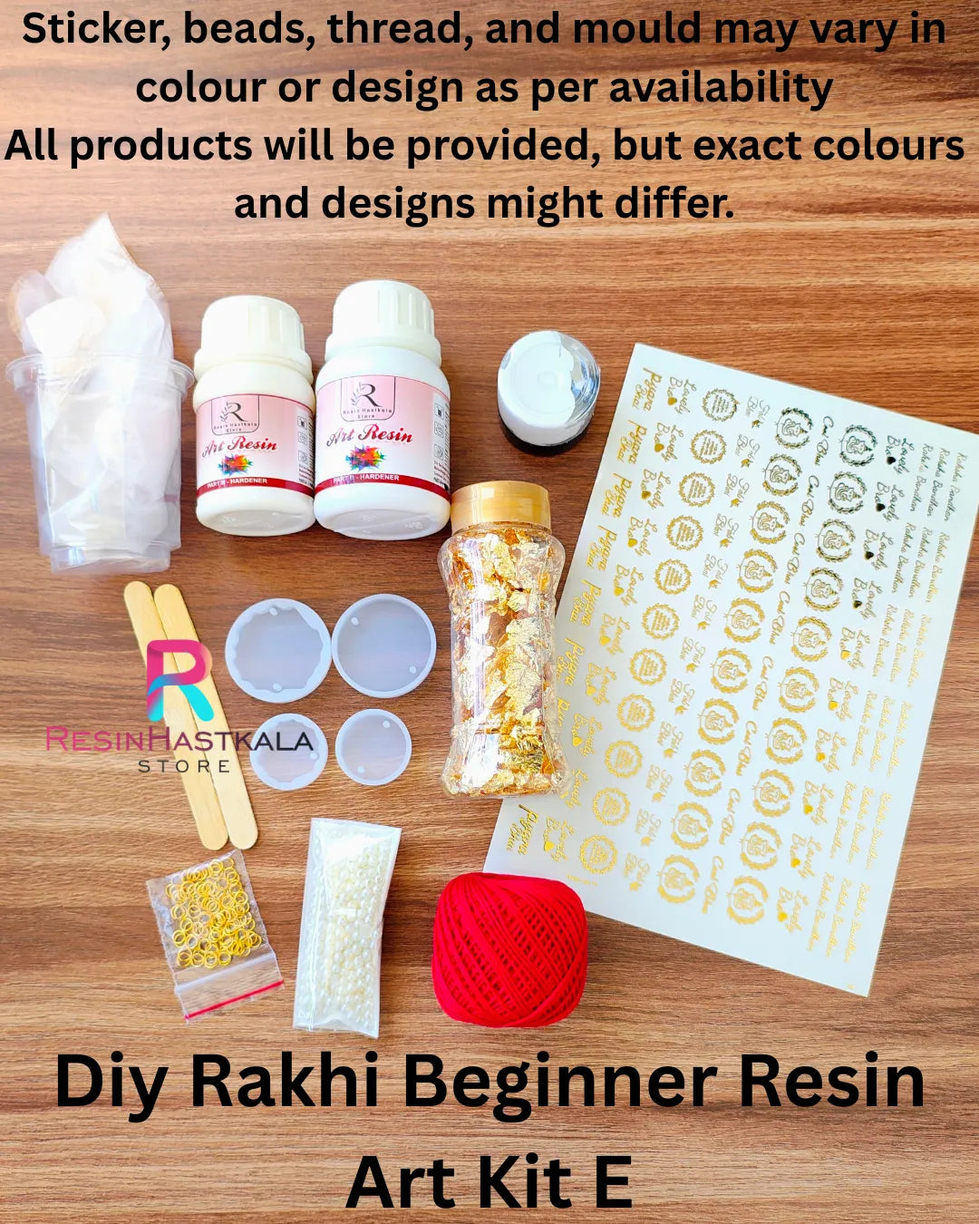 Diy Rakhi Beginner Resin Art Kit E