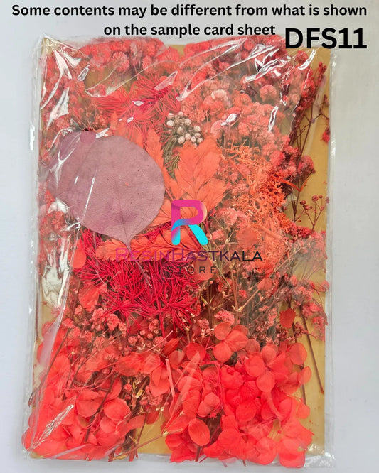 Dry Flower Sheet Card Packing – DFS11