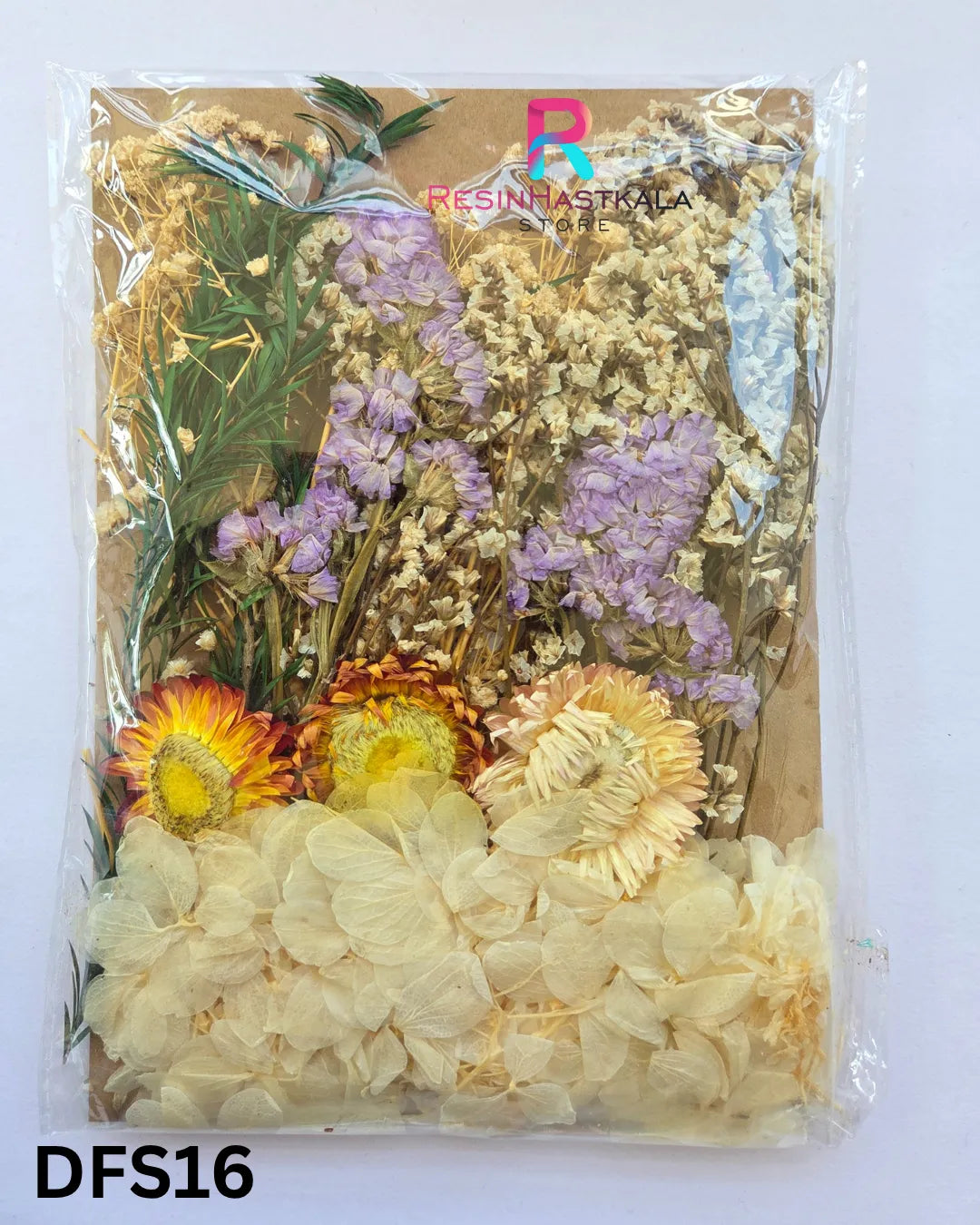 Dry Flower Sheet Card Packing – DFS16