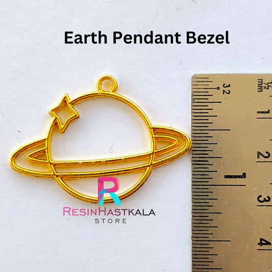 Earth Pendant Bezel (5 piece)