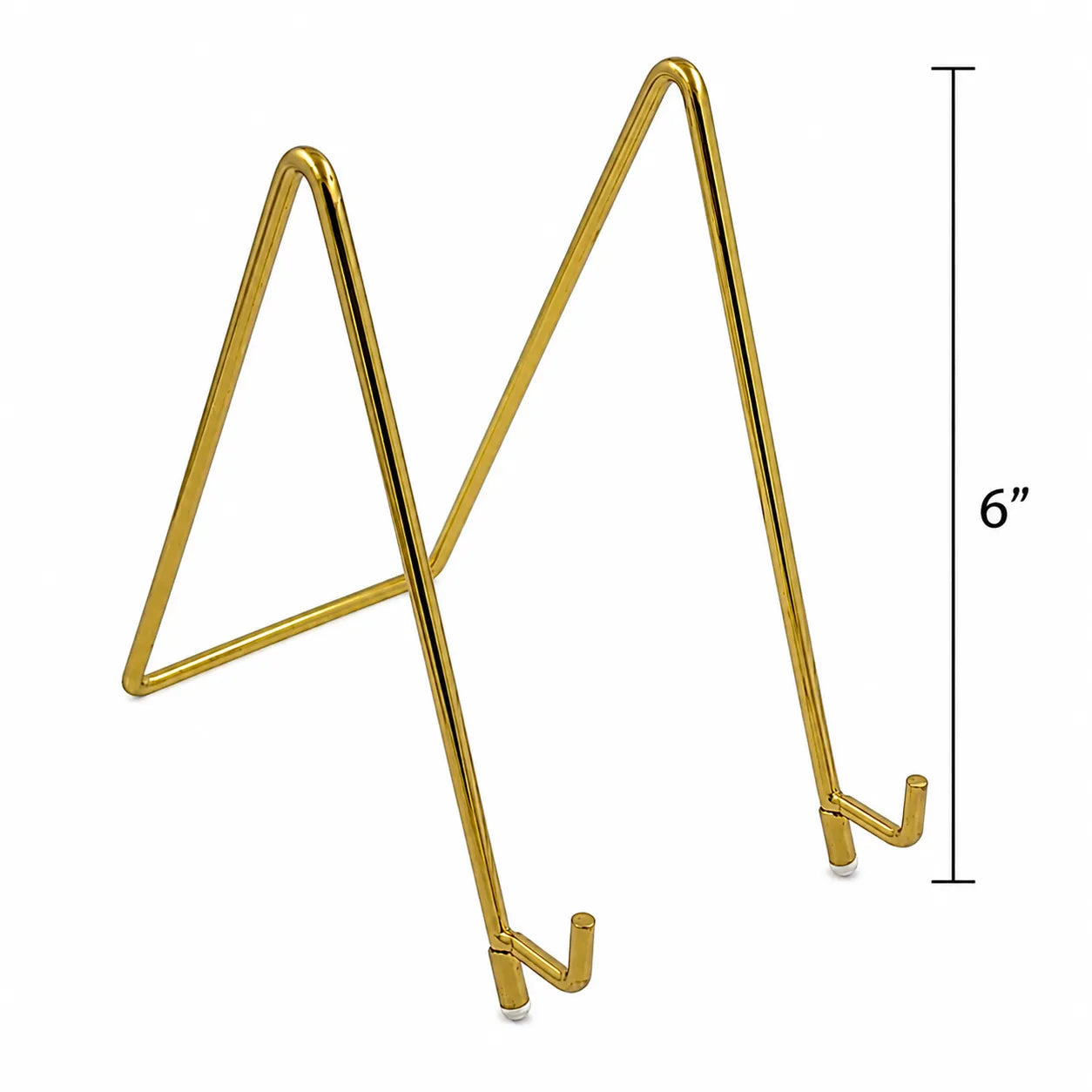 6 Inch Electroplated Metal Display Stand