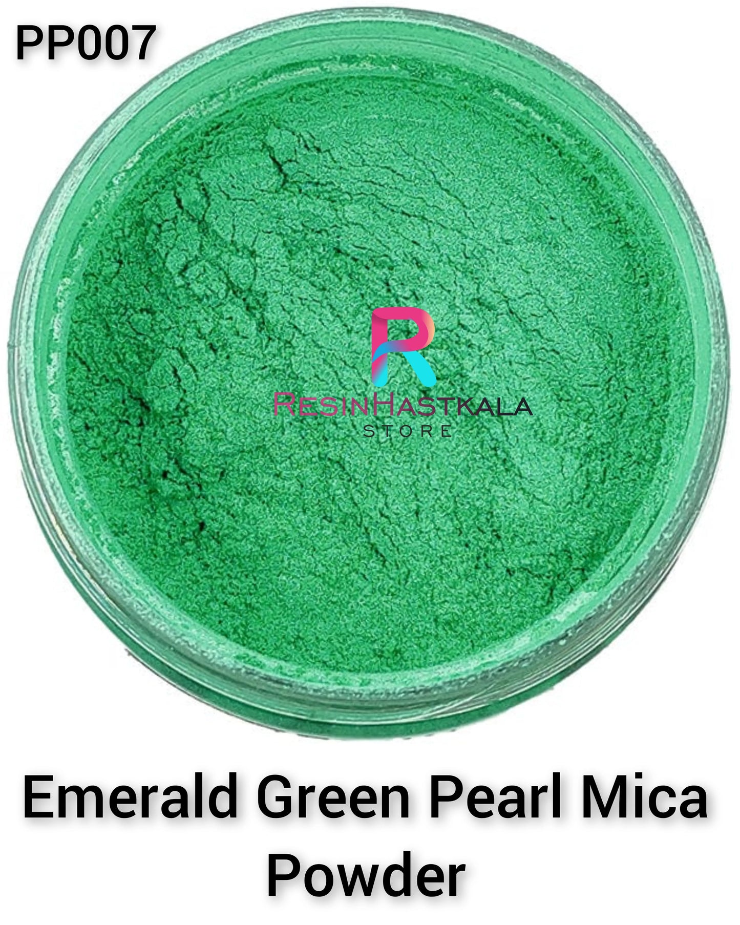 Emerald Green Mica Pearl Powder 20 Gram