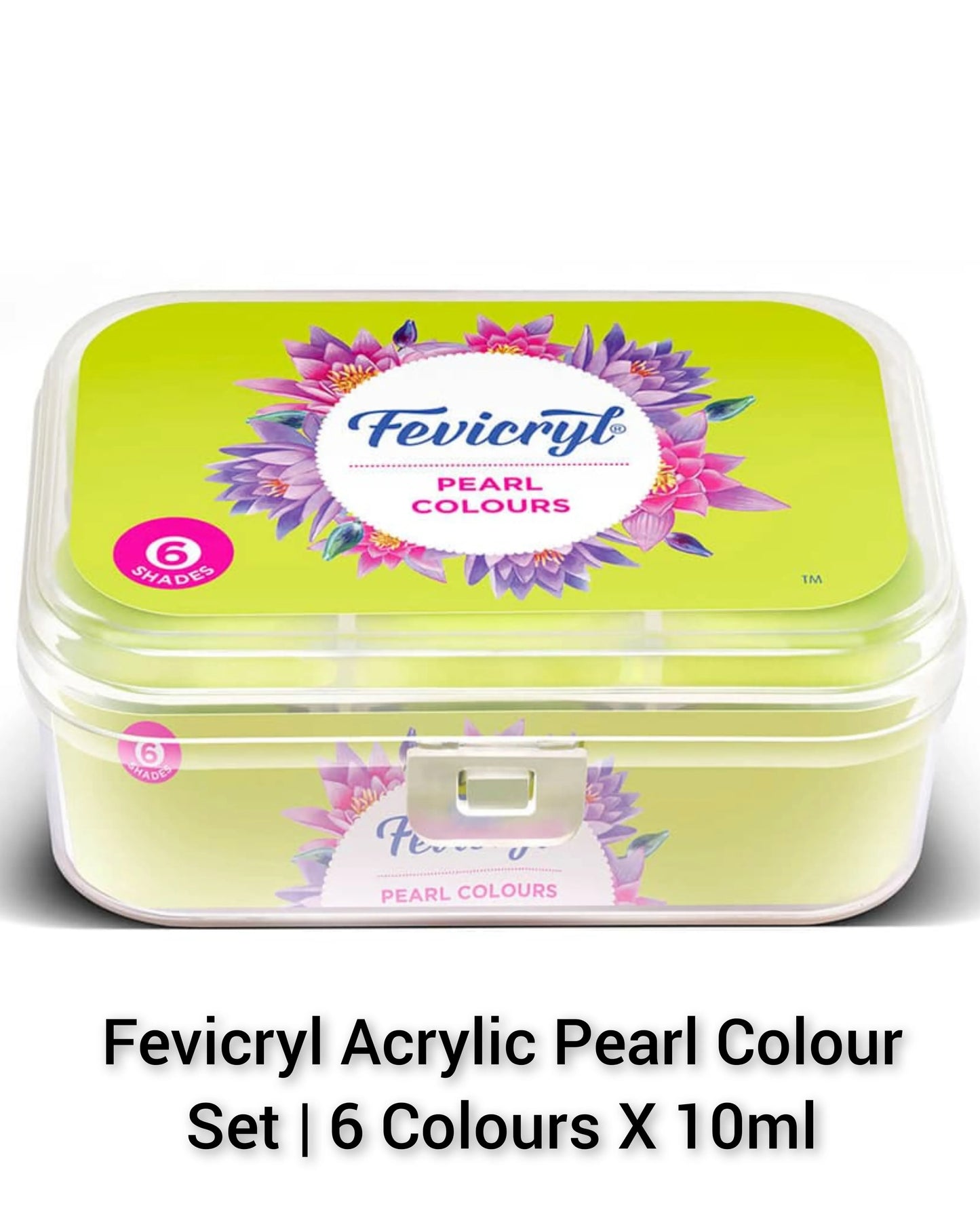 Fevicryl Colour Pearl Metallic Kit | 4 Colours X 10ml