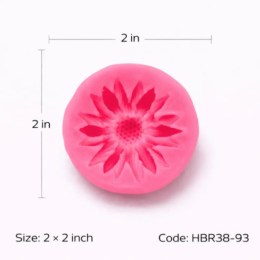 Flower Handmade Pink Mould - HBR38-93
