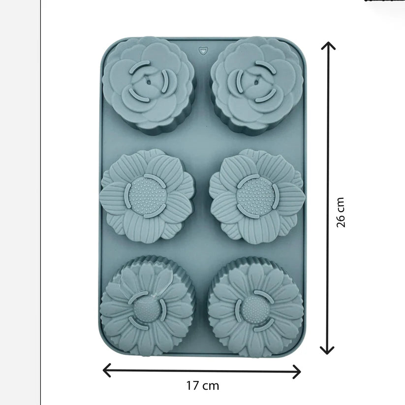 Flower Silicone Mould for Resin, Soap, Chocolate & Cake Making