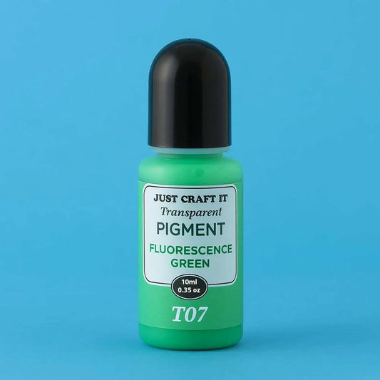 Fluorescence Green Transparent Pigment Single Colour (10 Ml)