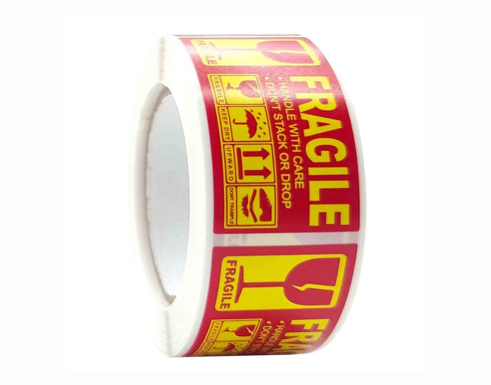 Fragile Sticker Tape B – 250 Stickers