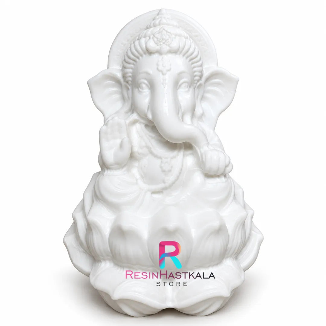Ganesha Idol Mould 8 × 6.2 cm | 5 cm Depth for Resin & Concrete Art