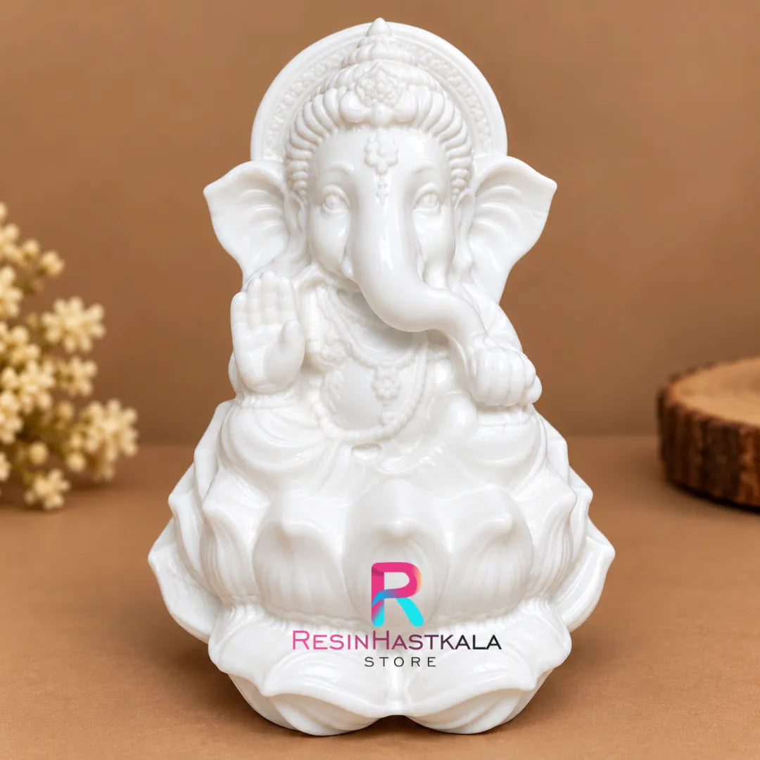 Ganesha Idol Mould 8 × 6.2 cm | 5 cm Depth for Resin & Concrete Art