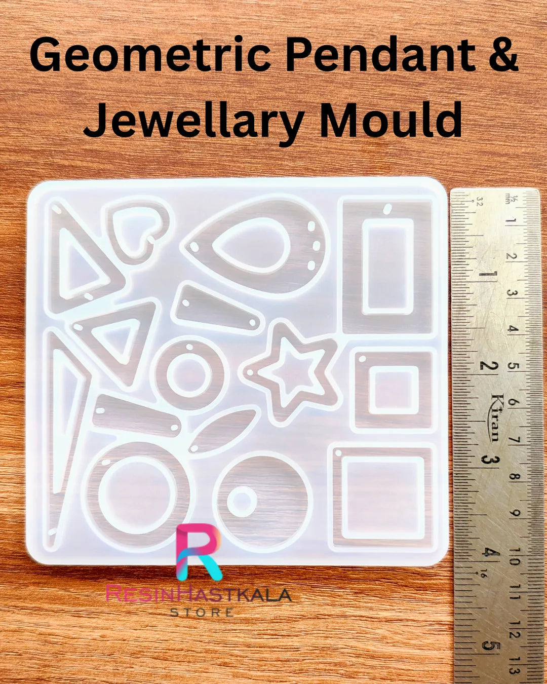 Geometric Pendant & Jewellary Mould