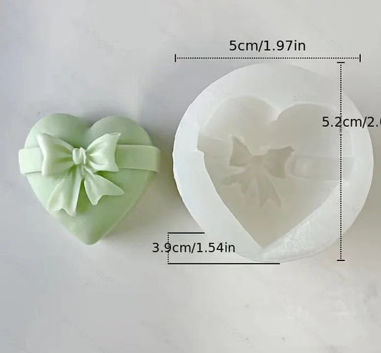 Gift Heart Candle Handmade Mould (HM0195)
