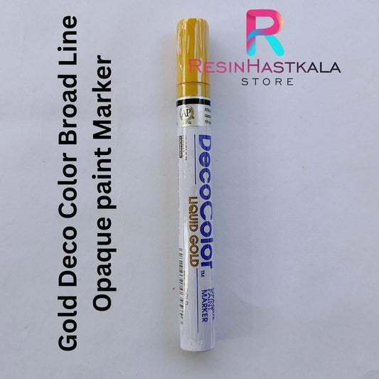 Gold Deco Color Broad Line Opaque paint Marker