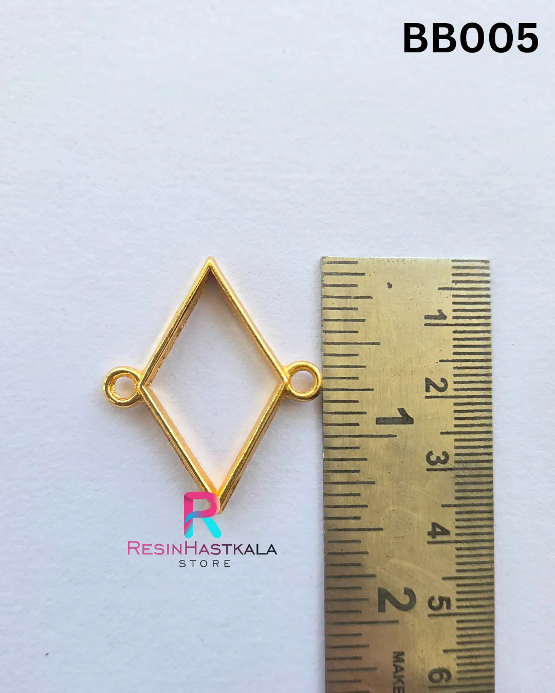 Golden Bracelet / Rakhi Bezel (BB005) – 5 Pieces