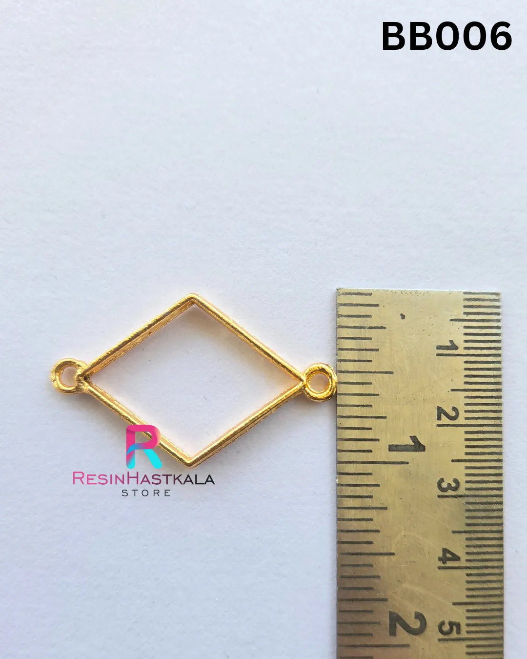 Golden Bracelet / Rakhi Bezel (BB006) – 5 Pieces