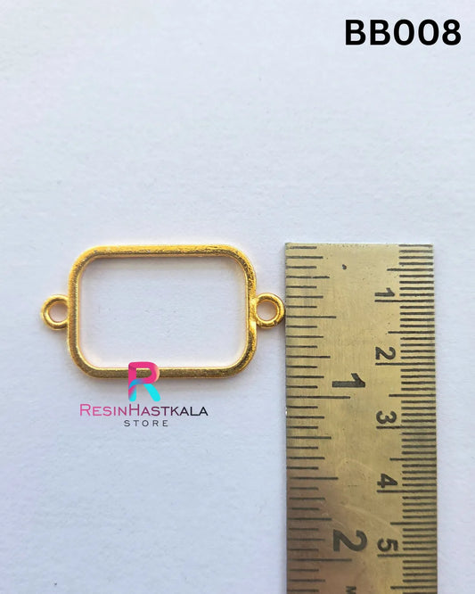 Golden Bracelet / Rakhi Bezel (BB008) – 5 Pieces