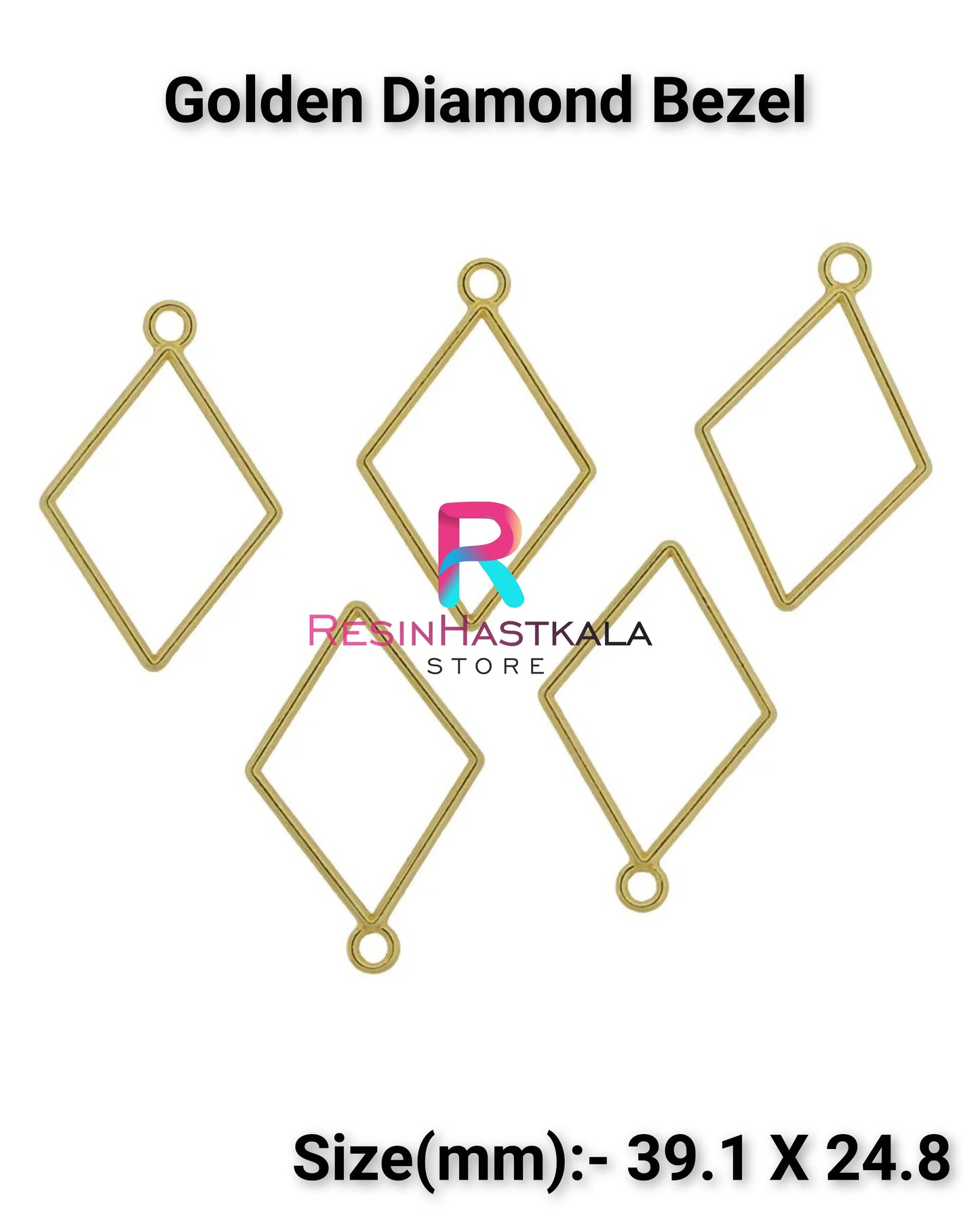 Golden Diamond Bezel (5 Piece)