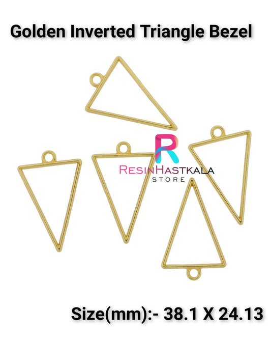 Golden Inverted Triangle Bezel (5 Piece)