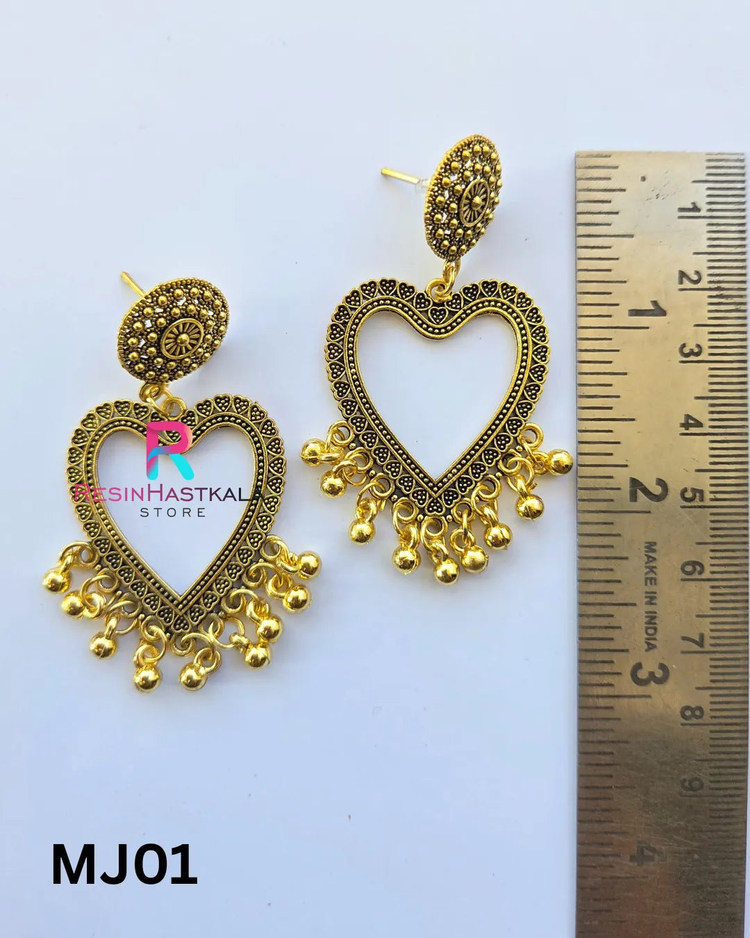 Golden Mini Earring Jumkha (MJ01)