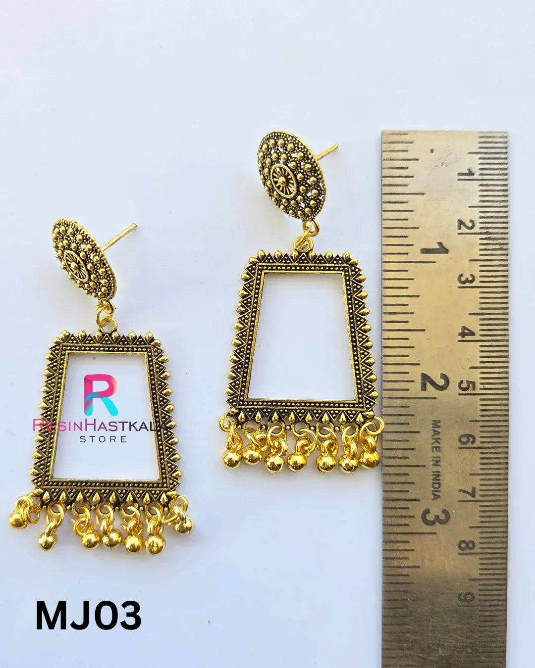 Golden Mini Earring Jumkha (MJ03)