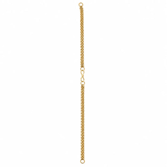 Golden Rakhi & Bracelet Chain D