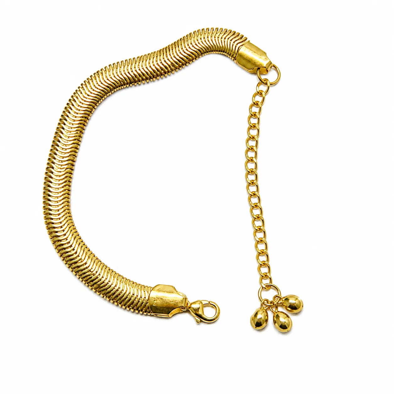 Golden Snake Bracelet & Rakhi Chain
