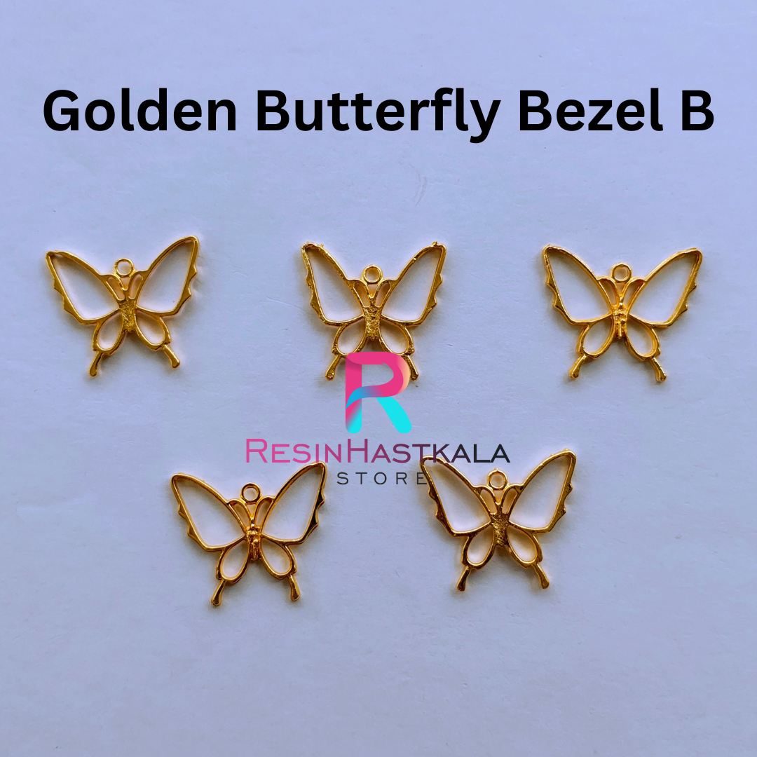 Golden Butterfly Bezel B (5 Piece)