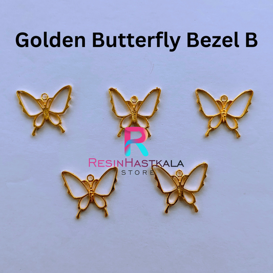 Golden Butterfly Bezel B (5 Piece)