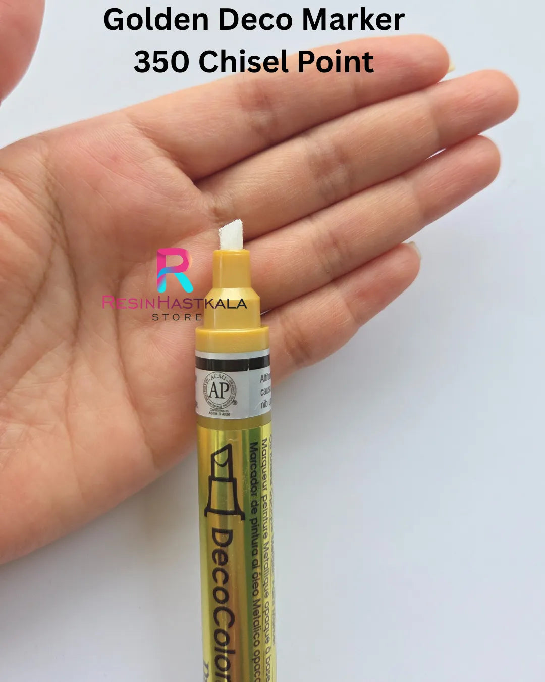 Golden Deco Marker (350 Chisel Point)