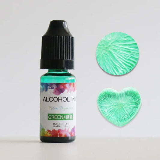 Green 3D Alcohol Ink Single Colour (10 Ml)