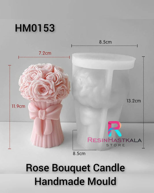 Rose Bouquet Candle Handmade Mould (HM0153)