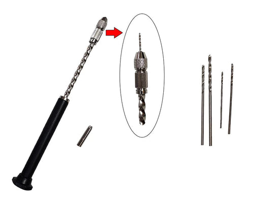 Hand Drill With Bits
