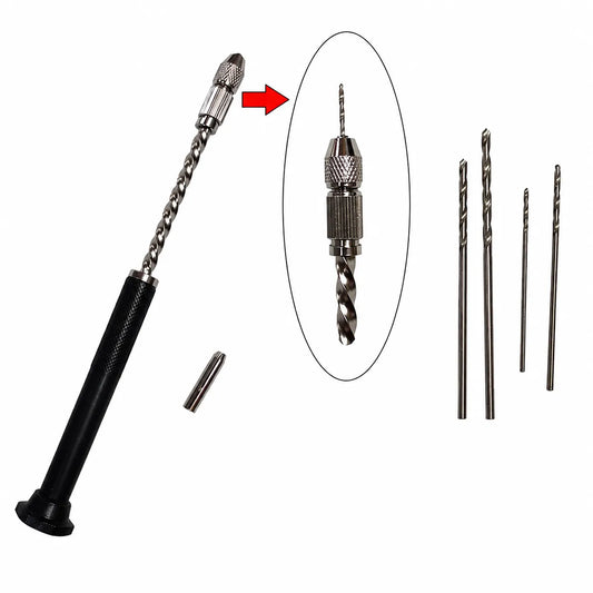 Hand Drill With Bits