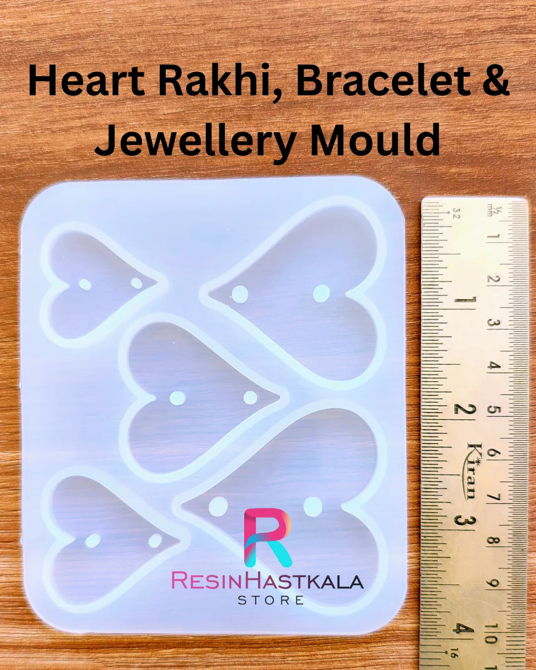 Heart Rakhi, Bracelet & Jewellery Mould