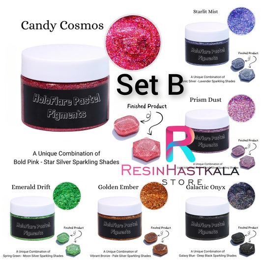 HoloFlare Pastel Pigment Set B