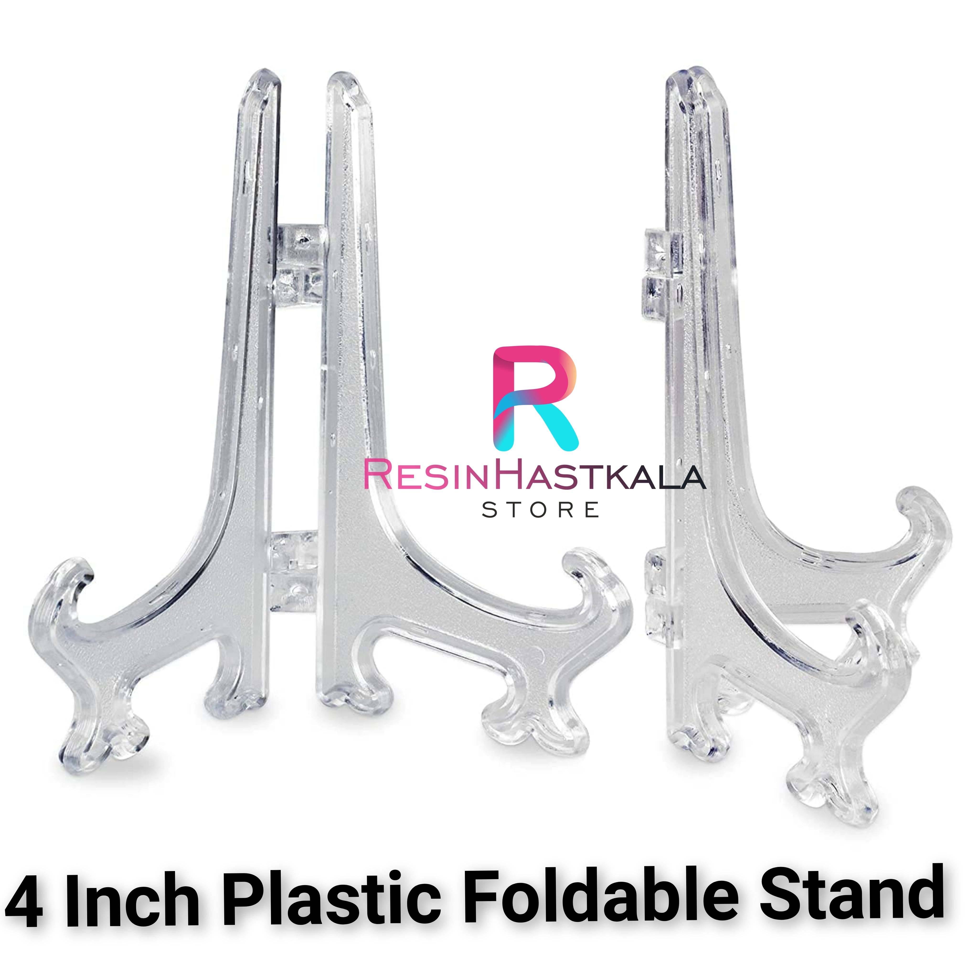 4 inch Plastic Foldable Stand – Resinhastkala Store