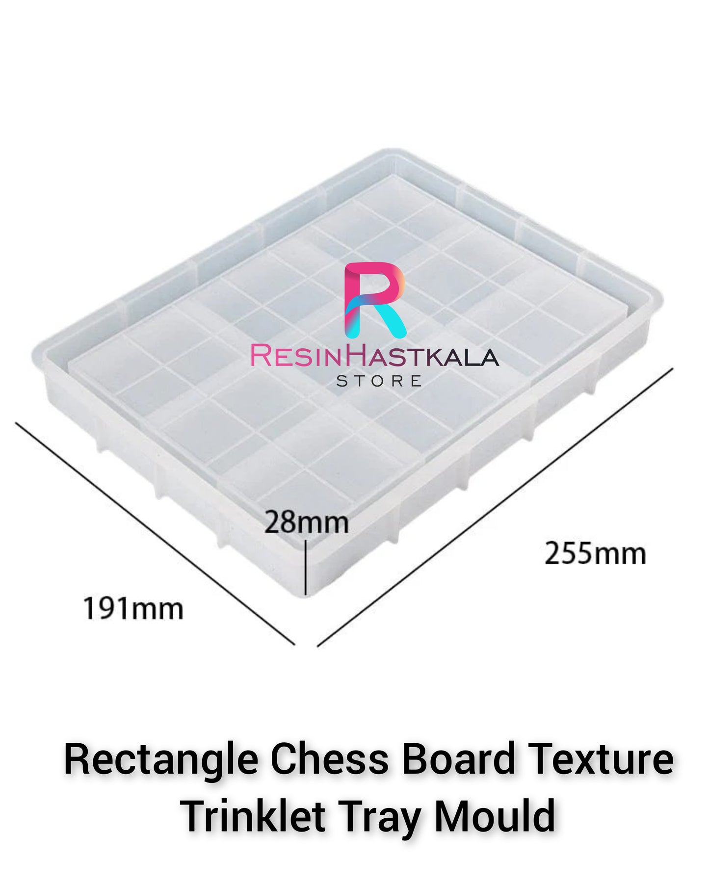 16 In 1 Chess Piece Mould With Board Mould