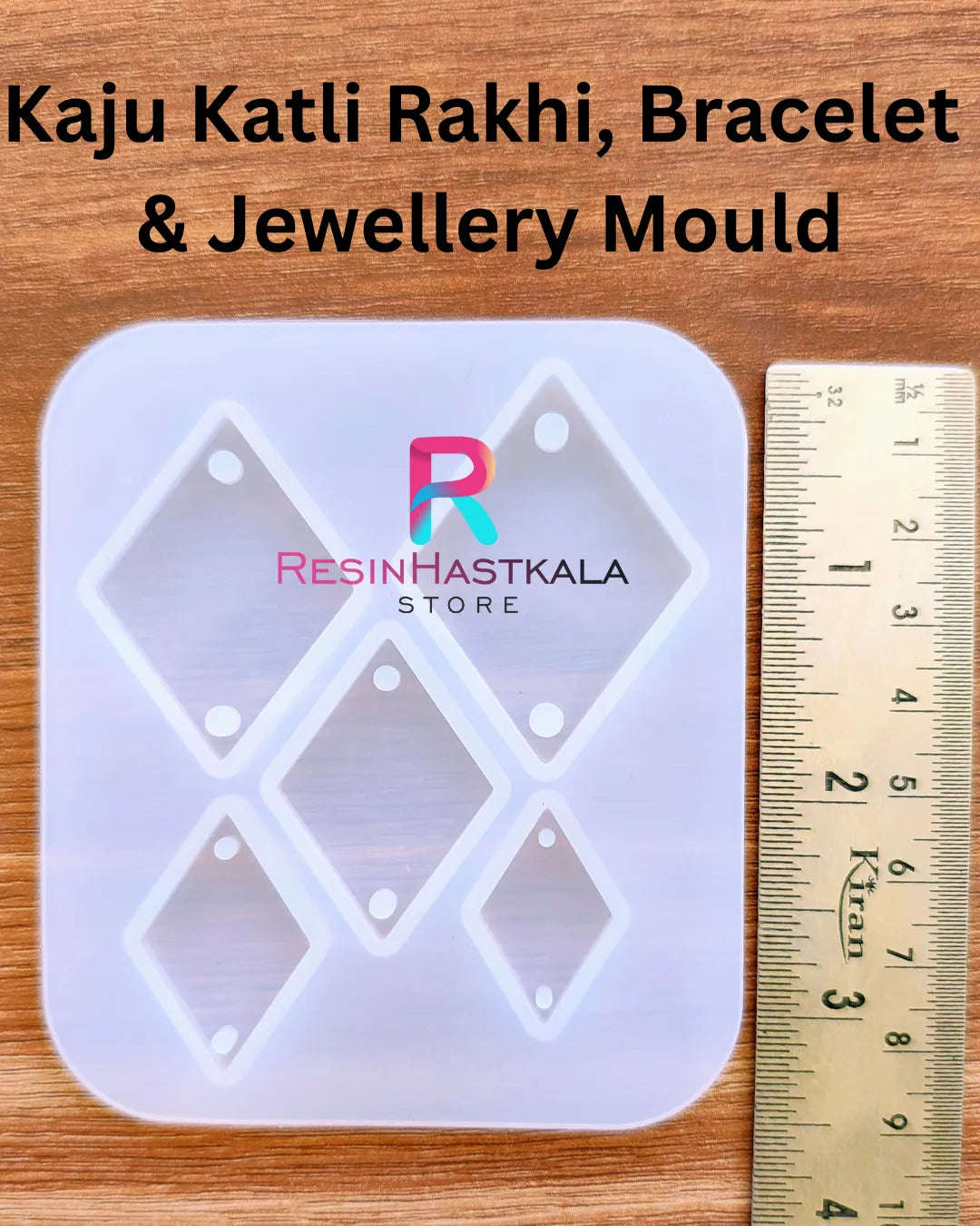 Kaju Katli Rakhi, Bracelet & Jewellery Mould