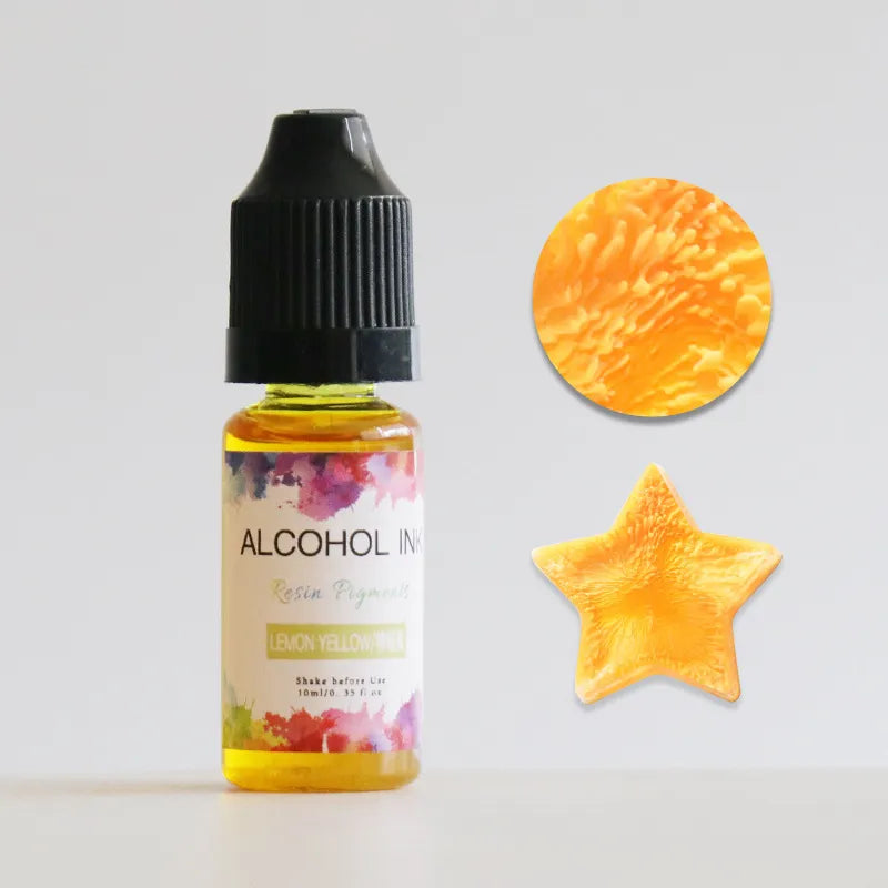 Lemon Yellow 3D Alcohol Ink Single Colour (10 Ml)