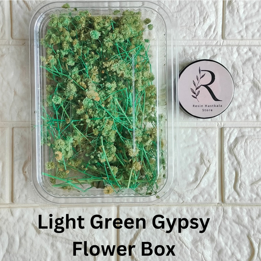 Light Green Gypsy Flower Box