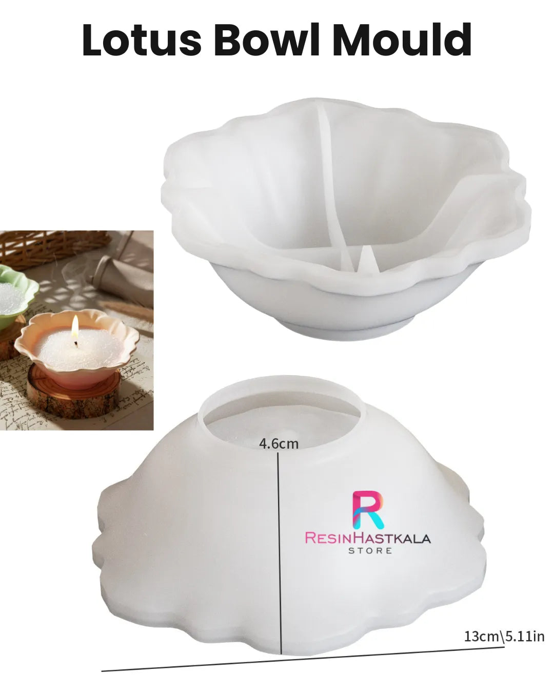 Lotus Bowl Mould